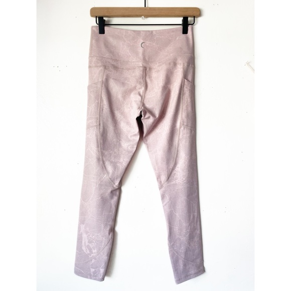 Zyia Pink Digital Granite Pocket Light n Tight Hi-Rise 7/8 24" women’s Size 6-8 - Picture 9 of 9